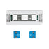 GLOBOSTAR® PLUX GLB-107-0010 Τροφοδοτικό/Μετασχηματιστής Class II SELV 36W 3A AC 220-240V σε DC 12V IP20 - Λευκό Ματ - Μ12.8 x Π5 x Υ1.5cm - 3 Χρόνια Εγγύηση