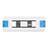 GLOBOSTAR® PLUX GLB-107-0011 Τροφοδοτικό/Μετασχηματιστής Class II SELV 60W 5A AC 220-240V σε DC 12V IP20 - Λευκό Ματ - Μ18.5 x Π6.4 x Υ2.2cm - 3 Χρόνια Εγγύηση