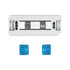 GLOBOSTAR® PLUX GLB-107-0013 Τροφοδοτικό/Μετασχηματιστής Class II SELV 36W 1.5A AC 220-240V σε DC 24V IP20 - Λευκό Ματ - Μ12.8 x Π5 x Υ1.5cm - 3 Χρόνια Εγγύηση