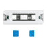 GLOBOSTAR® PLUX GLB-107-0014 Τροφοδοτικό/Μετασχηματιστής Class II SELV 60W 2.5A AC 220-240V σε DC 24V IP20 - Λευκό Ματ - Μ18.5 x Π6.4 x Υ2.2cm - 3 Χρόνια Εγγύηση