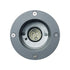 kelvo® GARDELINI KLV-101-0002-V2 Φωτιστικό Σποτ Τοίχου με Βάση για Λάμπα MR16 με Ντουί GU10 AC 220-240V Αδιάβροχο IP65 - Γκρι Ανθρακί Ματ - Μ10 x Π10 x Υ30cm