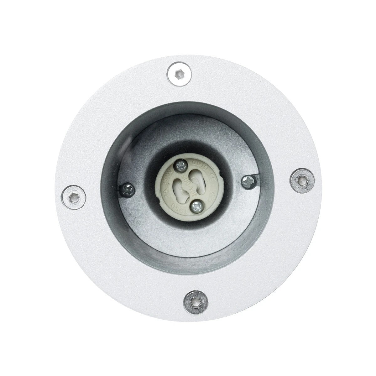 kelvo® GARDELINI KLV-101-0003 Φωτιστικό Σποτ Κήπου για Φυτά & Δέντρα με Καρφωτή Βάση για Λάμπα MR16 με Ντουί GU10 AC 220-240V Αδιάβροχο IP65 - Λευκό Ματ - Μ10 x Π10 x Υ30cm