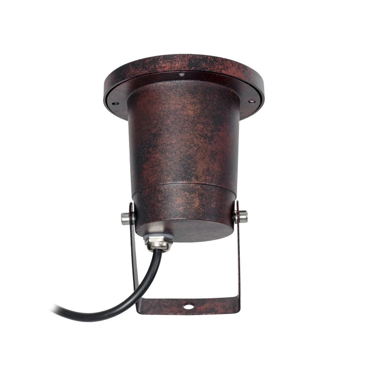 kelvo® GARDELINI KLV-101-0004 Φωτιστικό Σποτ Κήπου για Φυτά & Δέντρα με Καρφωτή Βάση για Λάμπα MR16 με Ντουί GU10 AC 220-240V Αδιάβροχο IP65 - Μπρονζέ Εφέ Σκουριάς Ματ - Μ10 x Π10 x Υ30cm