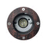 kelvo® GARDELINI KLV-101-0004-V2 Φωτιστικό Σποτ Τοίχου με Βάση για Λάμπα MR16 με Ντουί GU10 AC 220-240V Αδιάβροχο IP65 -  Μπρονζέ Εφέ Σκουριάς Ματ - Μ10 x Π10 x Υ30cm