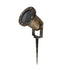 kelvo® GARDELINI KLV-101-0005-V2 Φωτιστικό Σποτ Τοίχου με Βάση για Λάμπα MR16 με Ντουί GU10 AC 220-240V Αδιάβροχο IP65 -  Χρυσό Εφέ Σκουριάς Ματ - Μ10 x Π10 x Υ30cm