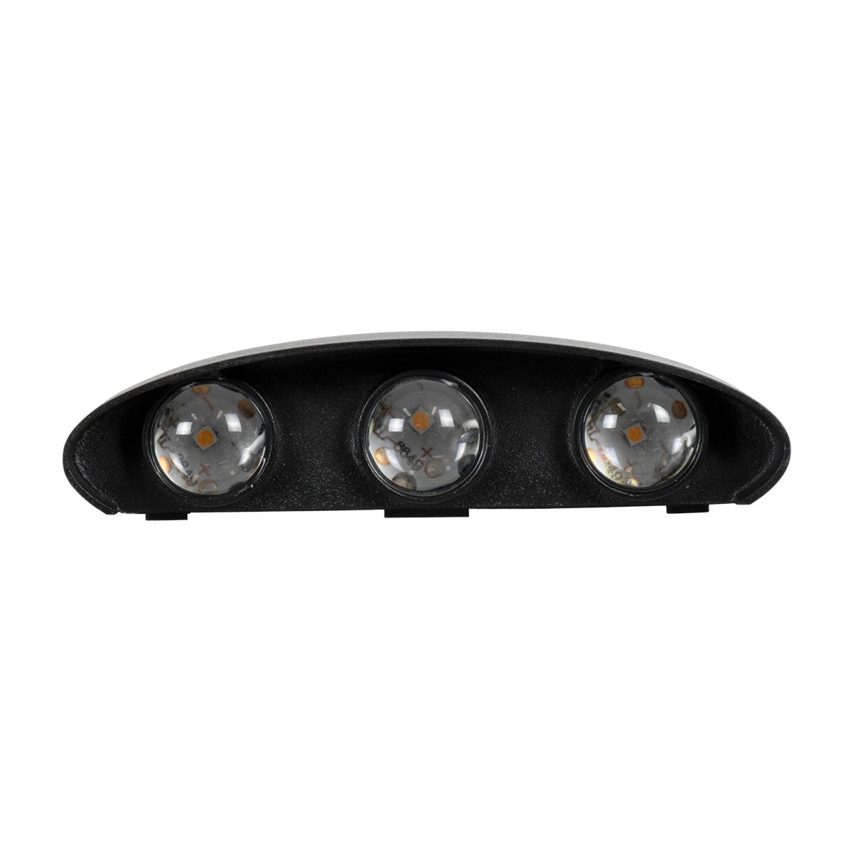 kelvo® SIXOAD KLV-101-0006 Φωτιστικό Τοίχου / Απλίκα LED 18W 1800lm 30° AC 220-240V Αδιάβροχο IP65 Θερμό Λευκό 2700K - CREE XPE Chip & TÜV SÜD Driver - Μαύρο Ματ - Μ17 x Π4 x Υ8cm - 5 Χρόνια Εγγύηση - ledmania.gr