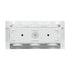 kelvo® SIXOAD KLV-101-0008 Φωτιστικό Τοίχου / Απλίκα LED 18W 1800lm 30° AC 220-240V Αδιάβροχο IP65 Θερμό Λευκό 2700K - CREE XPE Chip & TÜV SÜD Driver - Λευκό Ματ - Μ17 x Π4 x Υ8cm - 5 Χρόνια Εγγύηση