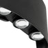 kelvo® SIXOAD KLV-101-0009 Φωτιστικό Τοίχου / Απλίκα LED 18W 1980lm 30° AC 220-240V Αδιάβροχο IP65 Φυσικό Λευκό 4500K - CREE XPE Chip & TÜV SÜD Driver - Μαύρο Ματ - Μ17 x Π4 x Υ8cm - 5 Χρόνια Εγγύηση - ledmania.gr