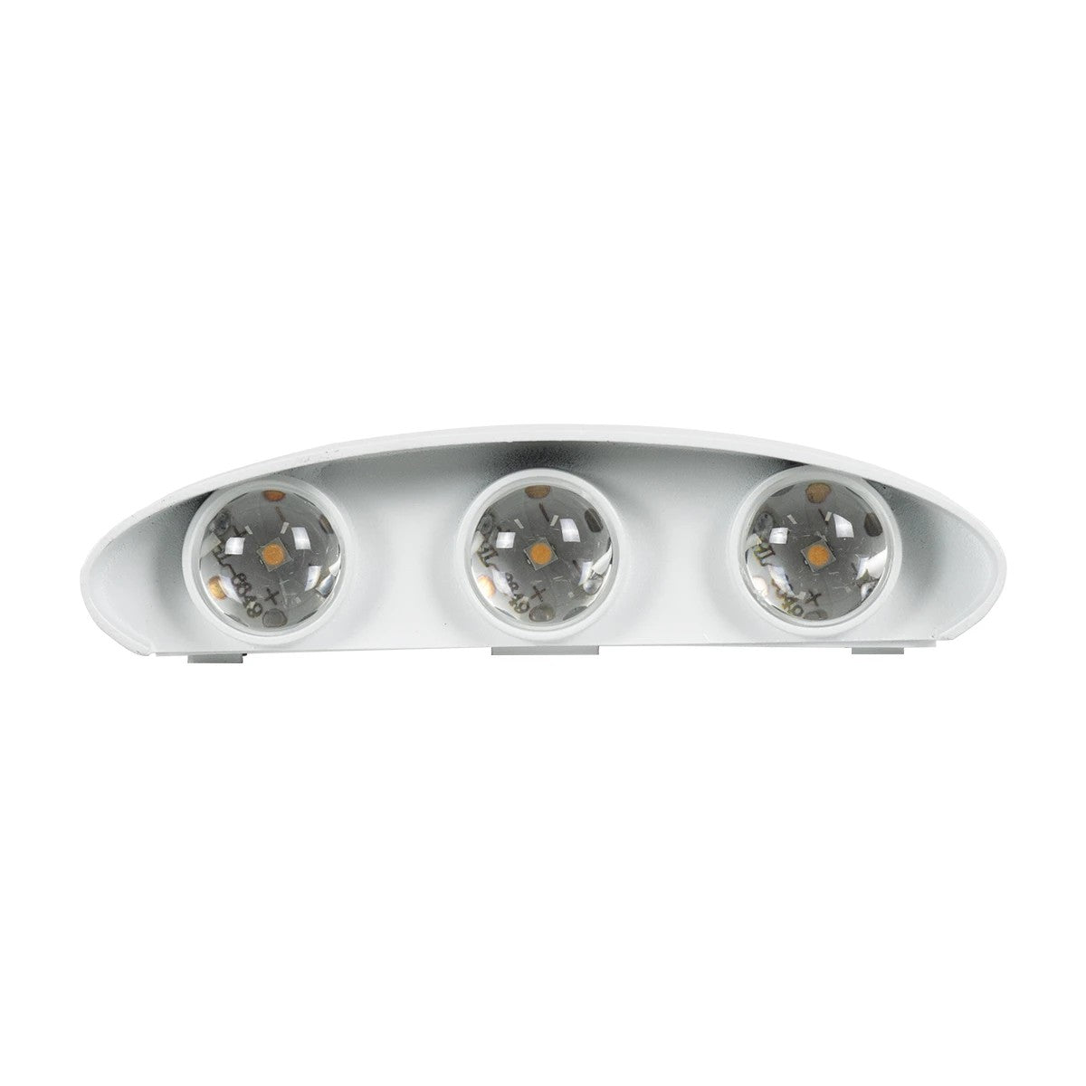 kelvo® SIXOAD KLV-101-0011 Φωτιστικό Τοίχου / Απλίκα LED 18W 1980lm 30° AC 220-240V Αδιάβροχο IP65 Φυσικό Λευκό 4500K - CREE XPE Chip & TÜV SÜD Driver - Λευκό Ματ - Μ17 x Π4 x Υ8cm - 5 Χρόνια Εγγύηση - ledmania.gr