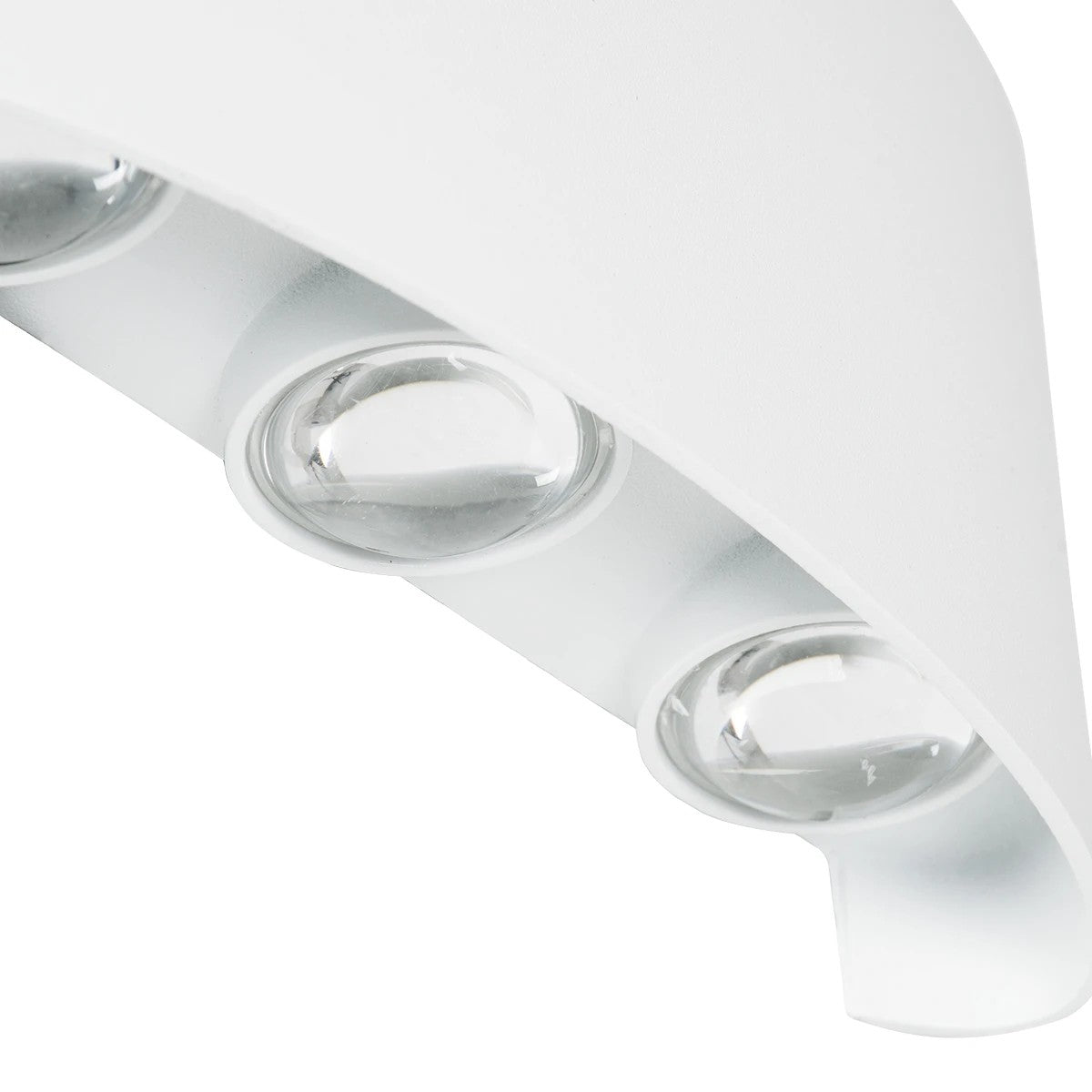 kelvo® SIXOAD KLV-101-0011 Φωτιστικό Τοίχου / Απλίκα LED 18W 1980lm 30° AC 220-240V Αδιάβροχο IP65 Φυσικό Λευκό 4500K - CREE XPE Chip & TÜV SÜD Driver - Λευκό Ματ - Μ17 x Π4 x Υ8cm - 5 Χρόνια Εγγύηση - ledmania.gr