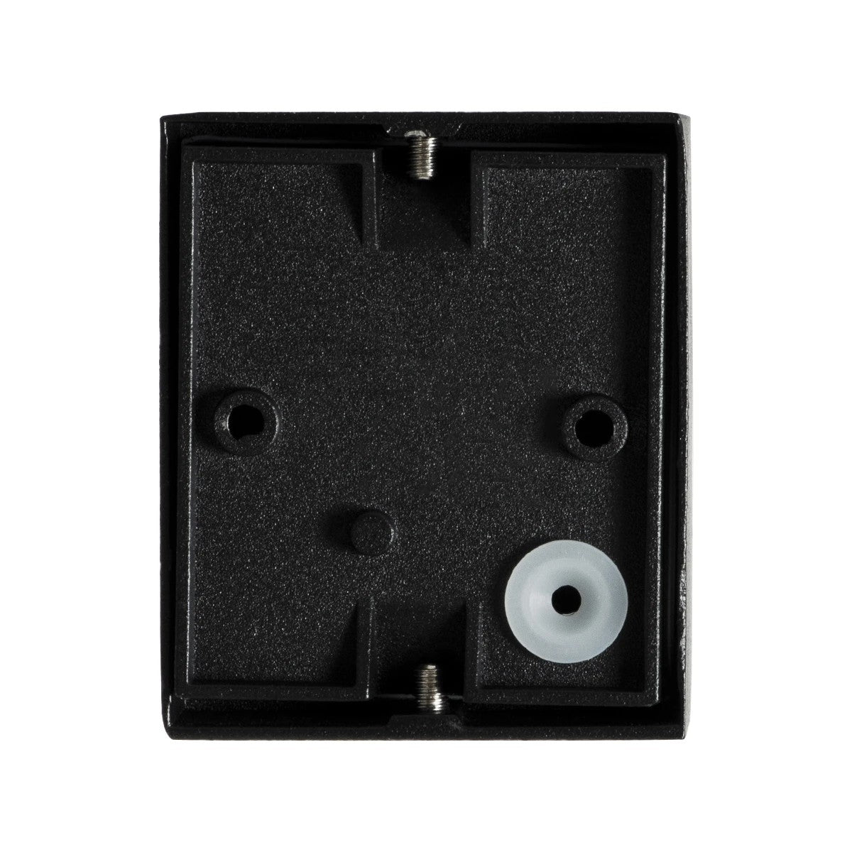 kelvo® MURANO KLV-101-0012 Φωτιστικό Τοίχου / Απλίκα για Λάμπα MR16 με Ντουί GU10 AC 220-240V Αδιάβροχο IP65 - Μαύρο Ματ - Μ8 x Π8 x Υ7cm
