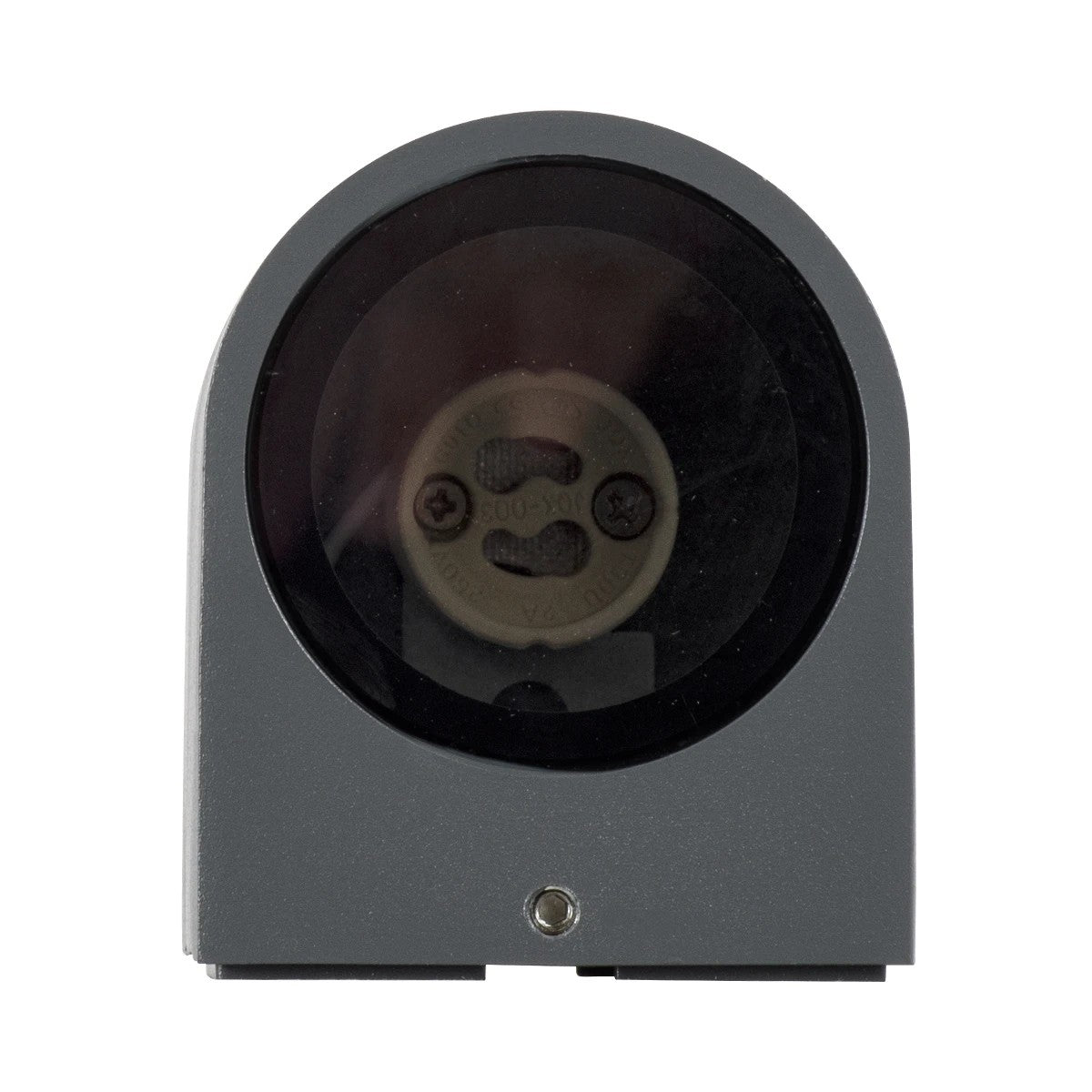 kelvo® MURANO KLV-101-0013 Φωτιστικό Τοίχου / Απλίκα για Λάμπα MR16 με Ντουί GU10 AC 220-240V Αδιάβροχο IP65 - Γκρι Ανθρακί Ματ - Μ8 x Π8 x Υ7cm - ledmania.gr