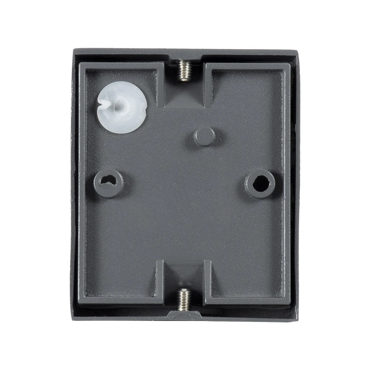 kelvo® MURANO KLV-101-0013 Φωτιστικό Τοίχου / Απλίκα για Λάμπα MR16 με Ντουί GU10 AC 220-240V Αδιάβροχο IP65 - Γκρι Ανθρακί Ματ - Μ8 x Π8 x Υ7cm - ledmania.gr