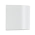 kelvo® MURANO KLV-101-0014 Φωτιστικό Τοίχου / Απλίκα για Λάμπα MR16 με Ντουί GU10 AC 220-240V Αδιάβροχο IP65 - Λευκό Ματ - Μ8 x Π8 x Υ7cm - ledmania.gr