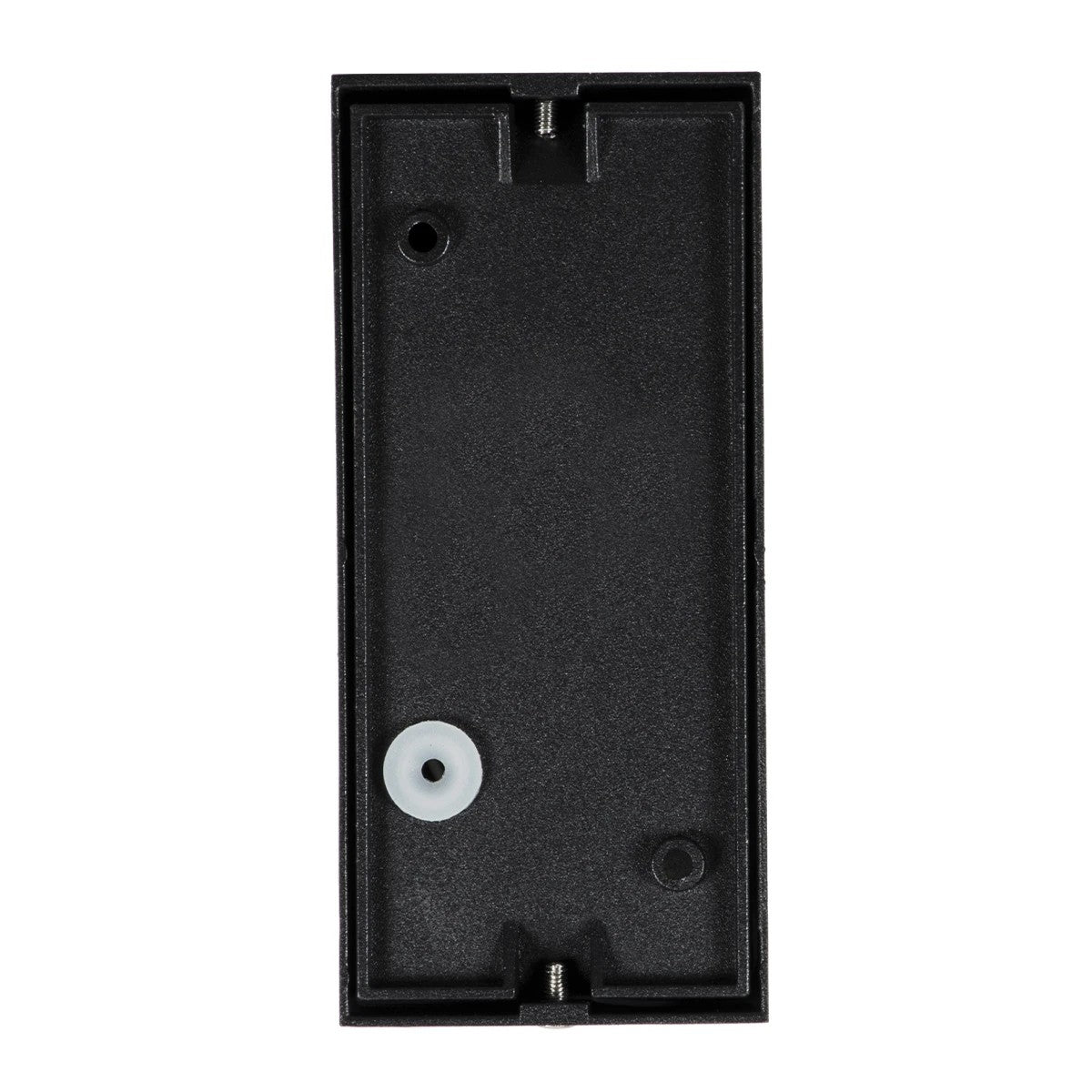 kelvo® MURANO KLV-101-0015 Φωτιστικό Τοίχου / Απλίκα για 2 Λάμπες MR16 με Ντουί GU10 AC 220-240V Αδιάβροχο IP65 - Μαύρο Ματ - Μ8 x Π8 x Υ15cm - ledmania.gr