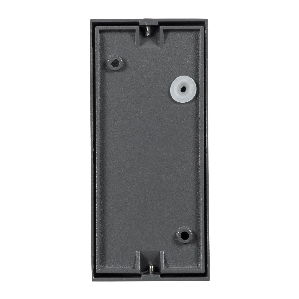 kelvo® MURANO KLV-101-0016 Φωτιστικό Τοίχου / Απλίκα για 2 Λάμπες MR16 με Ντουί GU10 AC 220-240V Αδιάβροχο IP65 - Γκρι Ανθρακί Ματ - Μ8 x Π8 x Υ15cm - ledmania.gr