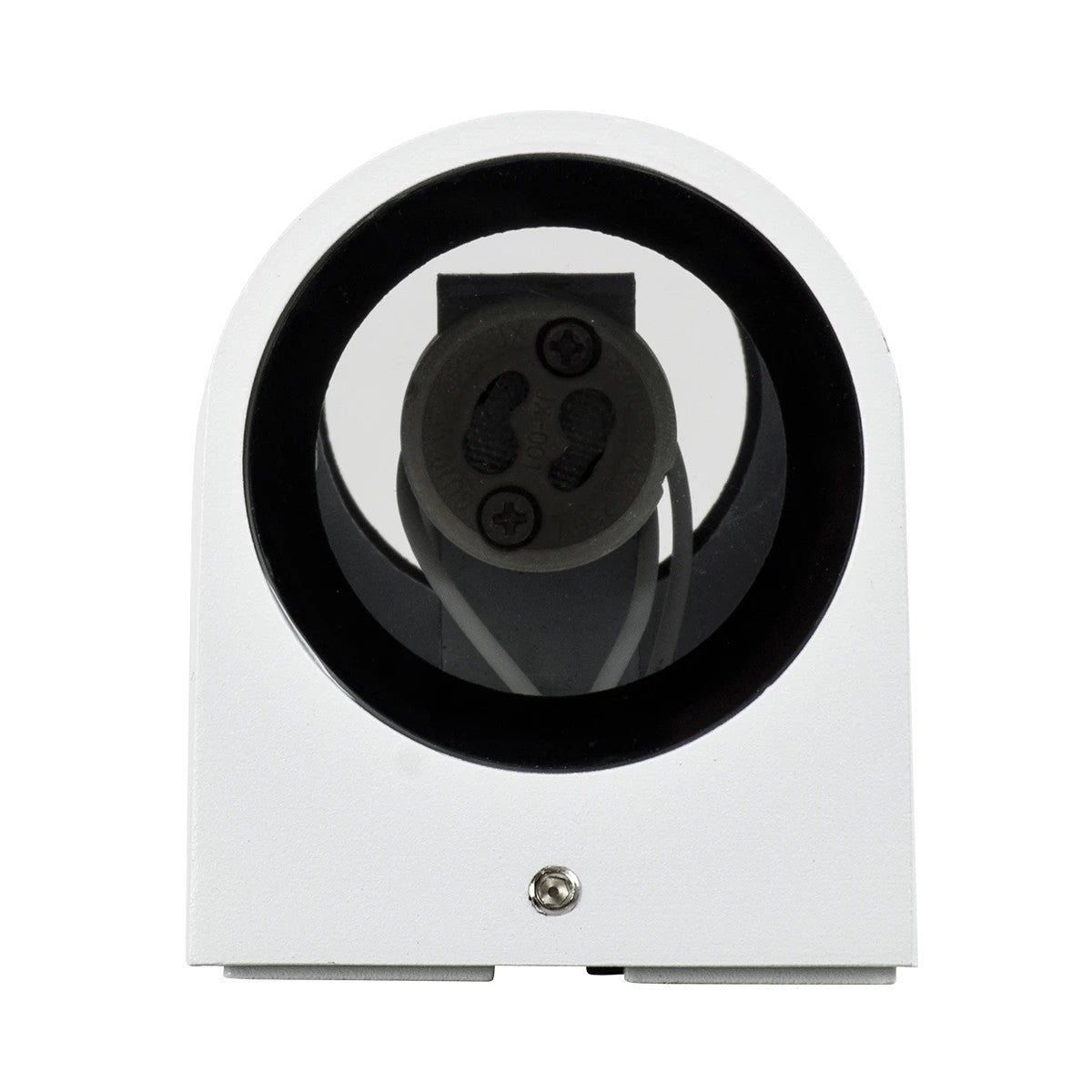kelvo® MURANO KLV-101-0017 Φωτιστικό Τοίχου / Απλίκα για 2 Λάμπες MR16 με Ντουί GU10 AC 220-240V Αδιάβροχο IP65 - Λευκό Ματ - Μ8 x Π8 x Υ15cm - ledmania.gr