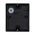 kelvo® BURANO KLV-101-0018 Φωτιστικό Τοίχου / Απλίκα για Λάμπα MR16 με Ντουί GU10 AC 220-240V Αδιάβροχο IP65 - Μαύρο Ματ - Μ8 x Π8 x Υ7cm - ledmania.gr