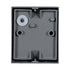 kelvo® BURANO KLV-101-0019 Φωτιστικό Τοίχου / Απλίκα για Λάμπα MR16 με Ντουί GU10 AC 220-240V Αδιάβροχο IP65 - Γκρι Ανθρακί Ματ - Μ8 x Π8 x Υ7cm