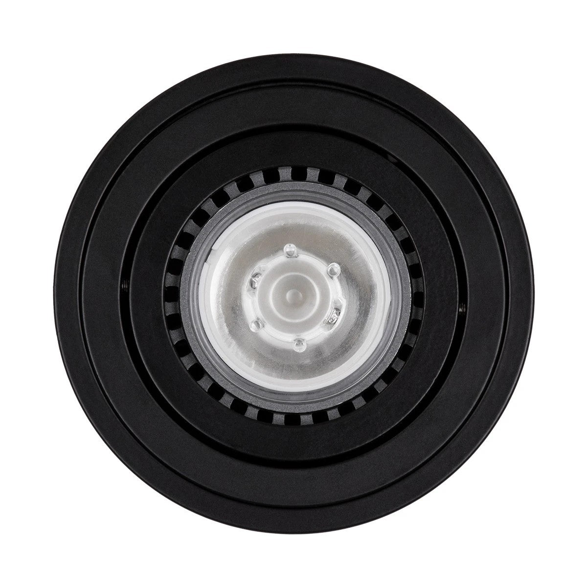 kelvo® AKIRA KLV-101-0024 Κινούμενο Φωτιστικό Downlight Σποτ για Λάμπα MR16 με Ντουί GU10 AC 220-240V IP20 - Μαύρο Ματ - Μ8 x Π8 x Υ10cm - ledmania.gr