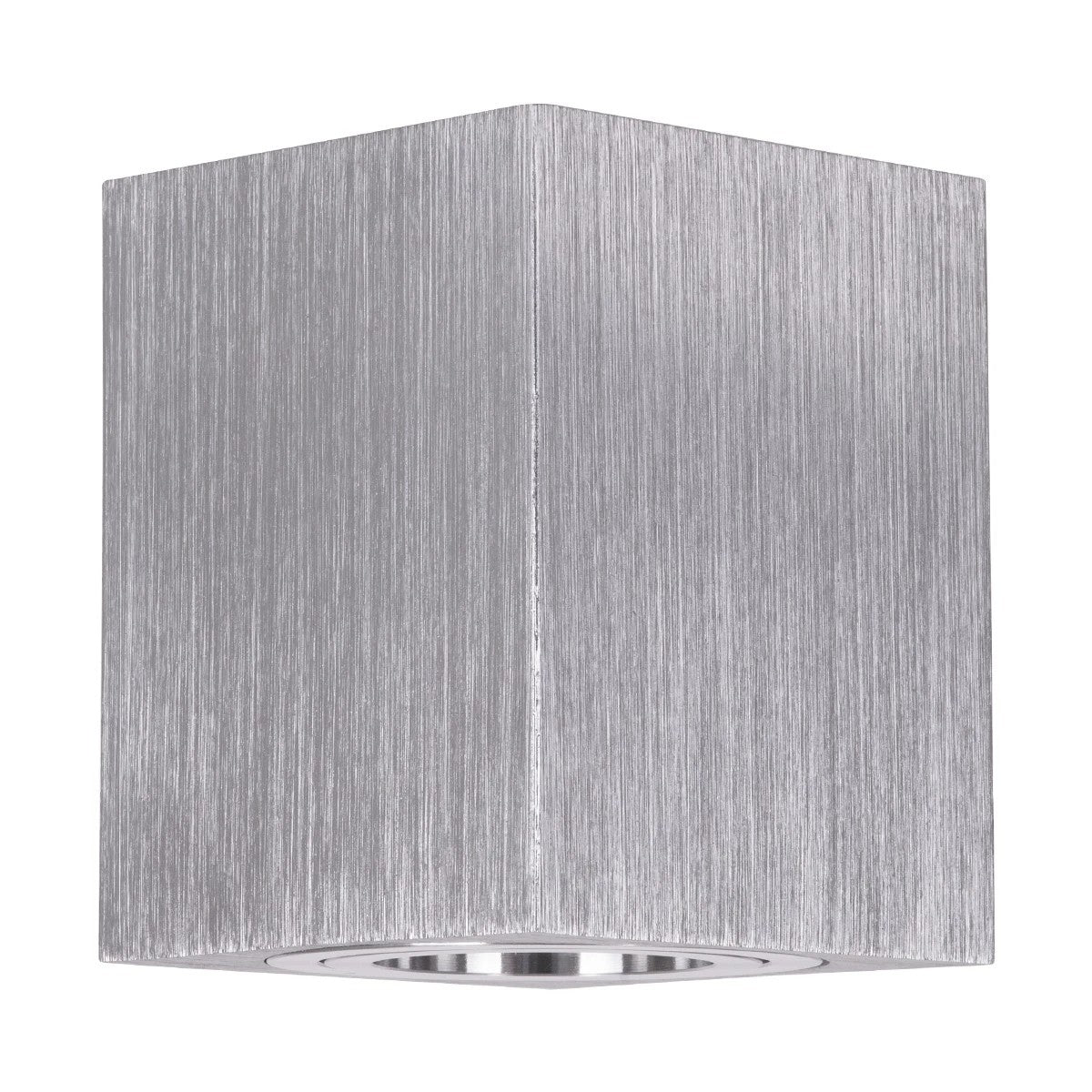 kelvo® AKIRA KLV-101-0030 Κινούμενο Φωτιστικό Downlight Σποτ για Λάμπα MR16 με Ντουί GU10 AC 220-240V IP20 - Νίκελ Βούρτσας - Μ8 x Π8 x Υ10cm - ledmania.gr