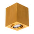 kelvo® AKIRA KLV-101-0031 Κινούμενο Φωτιστικό Downlight Σποτ για Λάμπα MR16 με Ντουί GU10 AC 220-240V IP20 - Χρυσό Βούρτσας - Μ8 x Π8 x Υ10cm - ledmania.gr