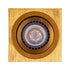kelvo® AKIRA KLV-101-0031 Κινούμενο Φωτιστικό Downlight Σποτ για Λάμπα MR16 με Ντουί GU10 AC 220-240V IP20 - Χρυσό Βούρτσας - Μ8 x Π8 x Υ10cm - ledmania.gr