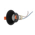 kelvo® DELTA KLV-101-0032 Χωνευτό Φωτιστικό Downlight Σποτ για Λάμπα MR16 με Ντουί GU10 AC 220-240V IP20 - Μαύρο Ματ - Μ8.5 x Π8.5 x Υ3.5cm / Q7.5cm - ledmania.gr