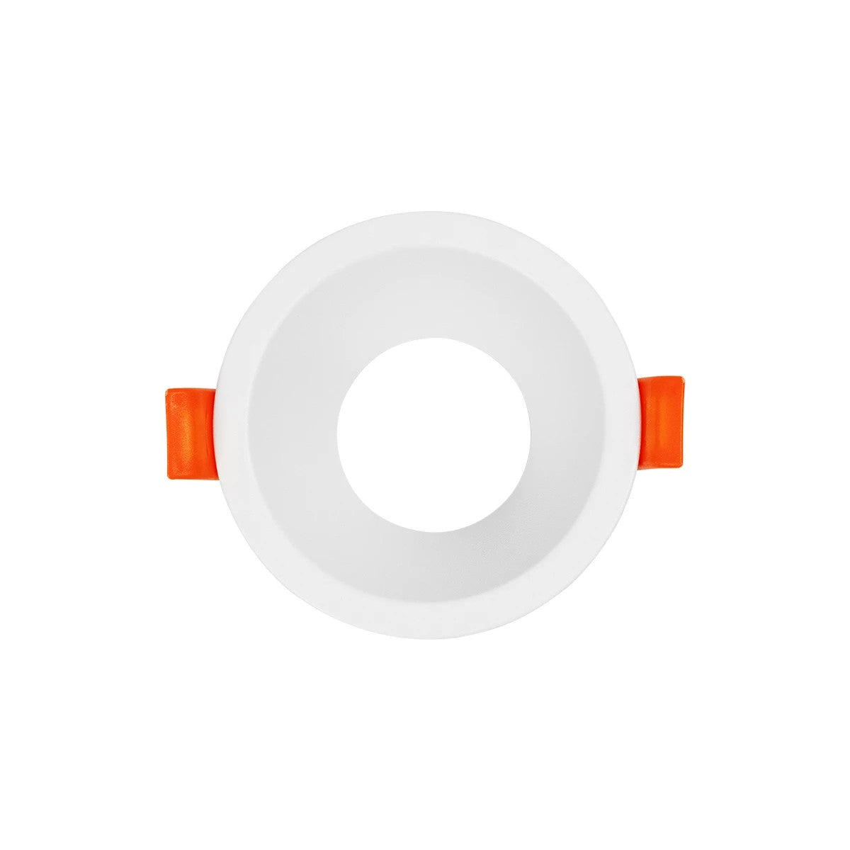 kelvo® DELTA KLV-101-0033 Χωνευτό Φωτιστικό Downlight Σποτ για Λάμπα MR16 με Ντουί GU10 AC 220-240V IP20 - Λευκό Ματ - Μ8.5 x Π8.5 x Υ3.5cm / Q7.5cm - ledmania.gr