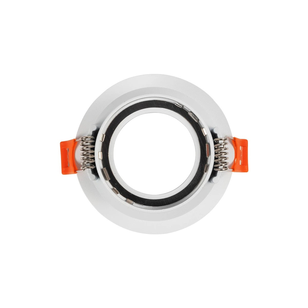 kelvo® DELTA KLV-101-0033 Χωνευτό Φωτιστικό Downlight Σποτ για Λάμπα MR16 με Ντουί GU10 AC 220-240V IP20 - Λευκό Ματ - Μ8.5 x Π8.5 x Υ3.5cm / Q7.5cm - ledmania.gr