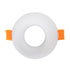 kelvo® OMICRON KLV-101-0035 Χωνευτό Φωτιστικό Downlight Σποτ για Λάμπα MR16 με Ντουί GU10 AC 220-240V IP20 - Λευκό Ματ - Μ8.5 x Π8.5 x Υ3cm / Q7.5cm - ledmania.gr