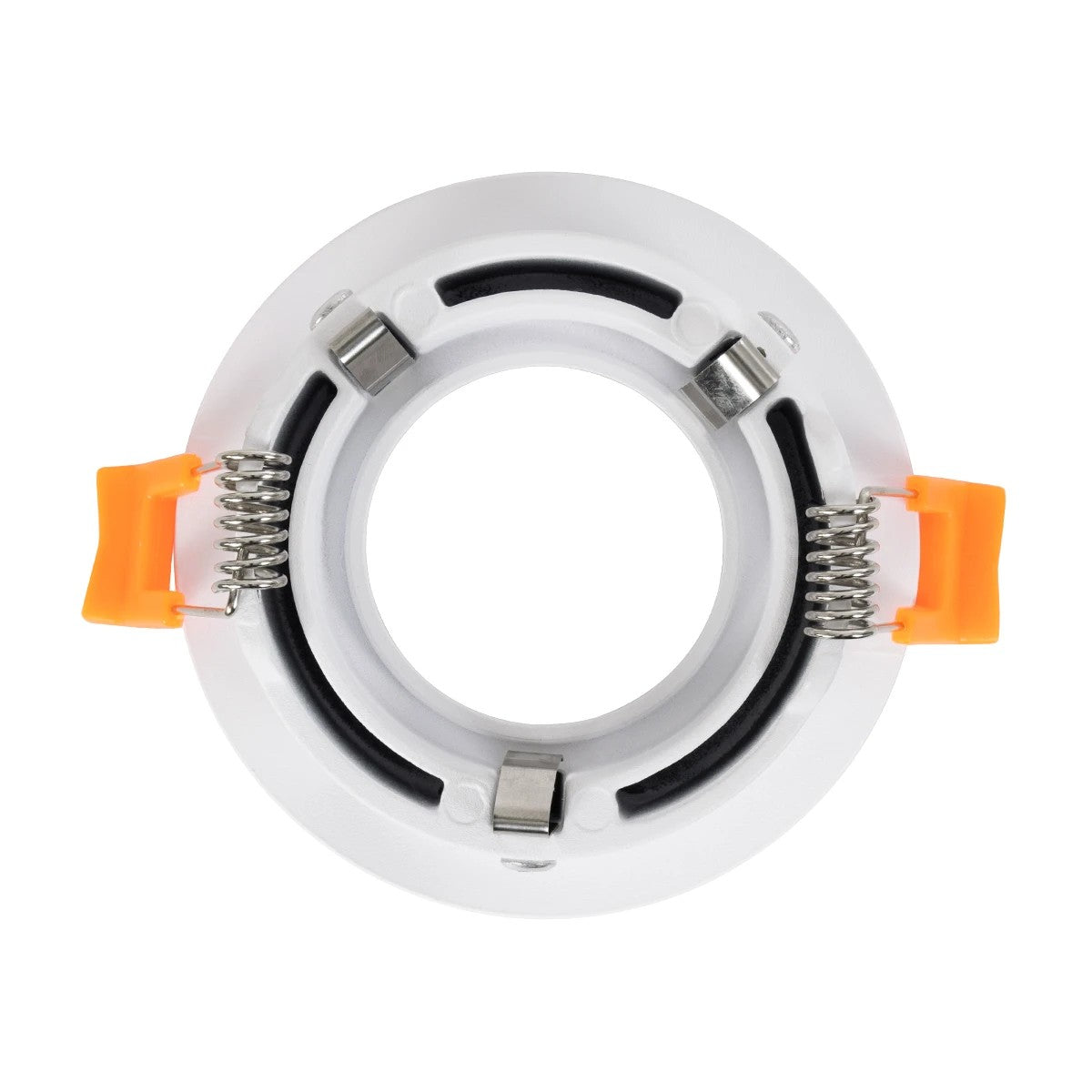 kelvo® OMICRON KLV-101-0035 Χωνευτό Φωτιστικό Downlight Σποτ για Λάμπα MR16 με Ντουί GU10 AC 220-240V IP20 - Λευκό Ματ - Μ8.5 x Π8.5 x Υ3cm / Q7.5cm - ledmania.gr