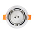 kelvo® OMICRON KLV-101-0035 Χωνευτό Φωτιστικό Downlight Σποτ για Λάμπα MR16 με Ντουί GU10 AC 220-240V IP20 - Λευκό Ματ - Μ8.5 x Π8.5 x Υ3cm / Q7.5cm - ledmania.gr