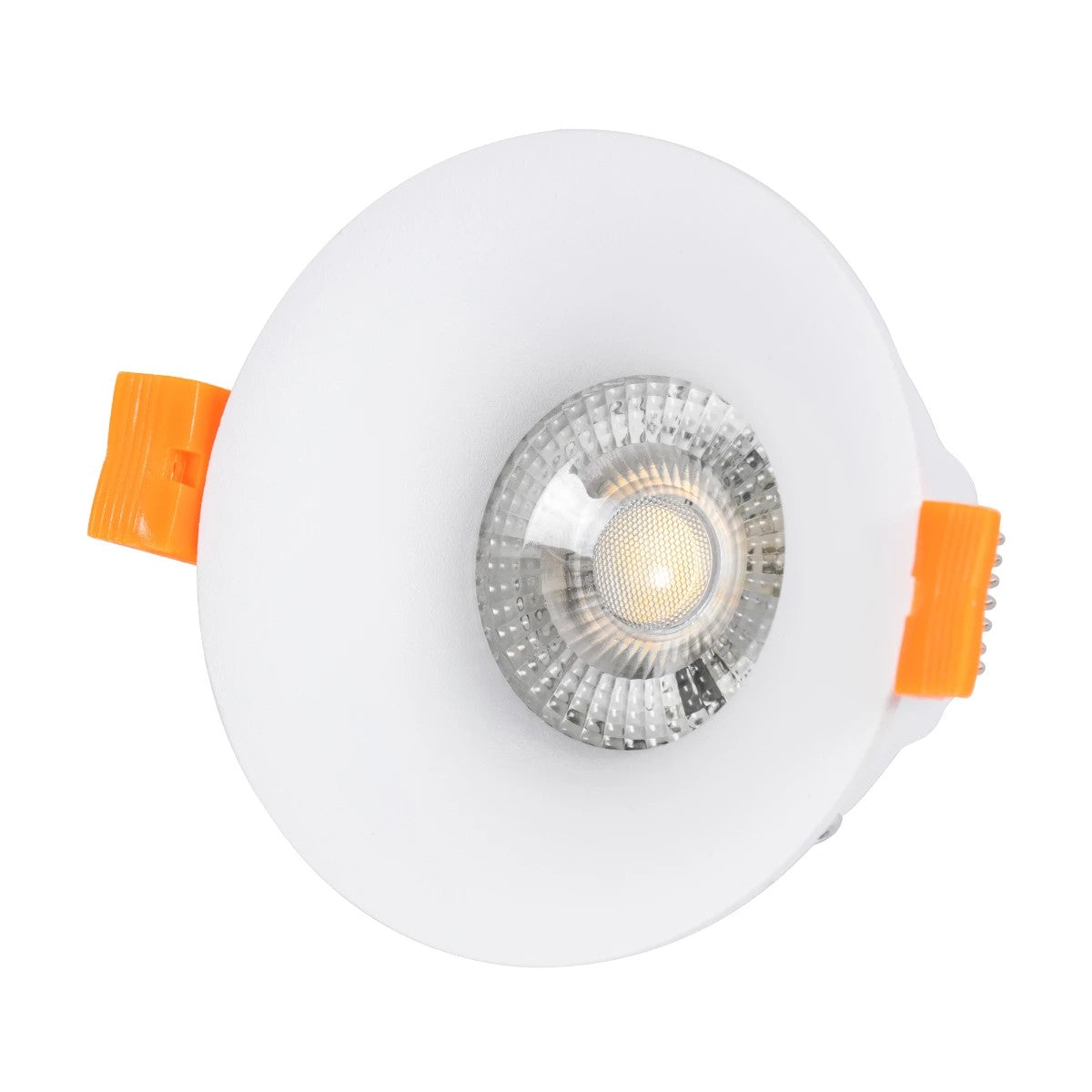kelvo® OMICRON KLV-101-0035 Χωνευτό Φωτιστικό Downlight Σποτ για Λάμπα MR16 με Ντουί GU10 AC 220-240V IP20 - Λευκό Ματ - Μ8.5 x Π8.5 x Υ3cm / Q7.5cm - ledmania.gr