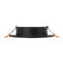 kelvo® OMEGA KLV-101-0036 Χωνευτό Κινούμενο Φωτιστικό Downlight Σποτ για Λάμπα MR16 με Ντουί GU10 AC 220-240V IP20 - Μαύρο Ματ - Μ10.5 x Π10.5 x Υ2.2cm / Q7.5cm - ledmania.gr