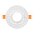 kelvo® OMEGA KLV-101-0037 Χωνευτό Κινούμενο Φωτιστικό Downlight Σποτ για Λάμπα MR16 με Ντουί GU10 AC 220-240V IP20 - Λευκό Ματ - Μ10.5 x Π10.5 x Υ2.2cm / Q7.5cm - ledmania.gr