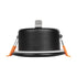 kelvo® KAPA KLV-101-0038 Χωνευτό Φωτιστικό Downlight Σποτ Μπάνιου για Λάμπα MR16 με Ντουί GU10 AC 220-240V Αδιάβροχο IP65 - Μαύρο Ματ - Μ8.5 x Π8.5 x Υ4.2cm / Q7.5cm - ledmania.gr