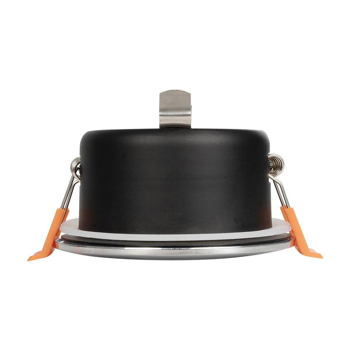 kelvo® KAPA KLV-101-0040 Χωνευτό Φωτιστικό Downlight Σποτ Μπάνιου για Λάμπα MR16 με Ντουί GU10 AC 220-240V Αδιάβροχο IP65 - Νίκελ Χρώμιο - Μ8.5 x Π8.5 x Υ4.2cm / Q7.5cm - ledmania.gr