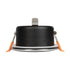 kelvo® KAPA KLV-101-0040 Χωνευτό Φωτιστικό Downlight Σποτ Μπάνιου για Λάμπα MR16 με Ντουί GU10 AC 220-240V Αδιάβροχο IP65 - Νίκελ Χρώμιο - Μ8.5 x Π8.5 x Υ4.2cm / Q7.5cm - ledmania.gr