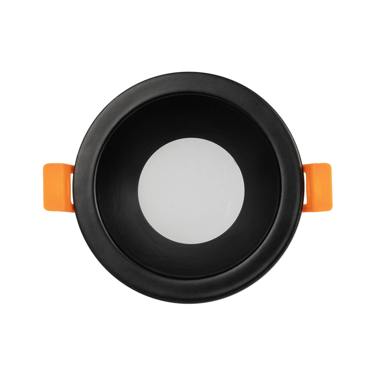 kelvo® SIGMA KLV-101-0041 Χωνευτό Φωτιστικό Downlight Σποτ Μπάνιου για Λάμπα MR16 με Ντουί GU10 AC 220-240V Αδιάβροχο IP65 - Μαύρο Ματ - Μ8.5 x Π8.5 x Υ4.4cm / Q7.5cm - ledmania.gr