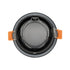 kelvo® SIGMA KLV-101-0041 Χωνευτό Φωτιστικό Downlight Σποτ Μπάνιου για Λάμπα MR16 με Ντουί GU10 AC 220-240V Αδιάβροχο IP65 - Μαύρο Ματ - Μ8.5 x Π8.5 x Υ4.4cm / Q7.5cm - ledmania.gr