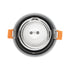 kelvo® SIGMA KLV-101-0042 Χωνευτό Φωτιστικό Downlight Σποτ Μπάνιου για Λάμπα MR16 με Ντουί GU10 AC 220-240V Αδιάβροχο IP65 - Λευκό Ματ - Μ8.5 x Π8.5 x Υ4.4cm / Q7.5cm