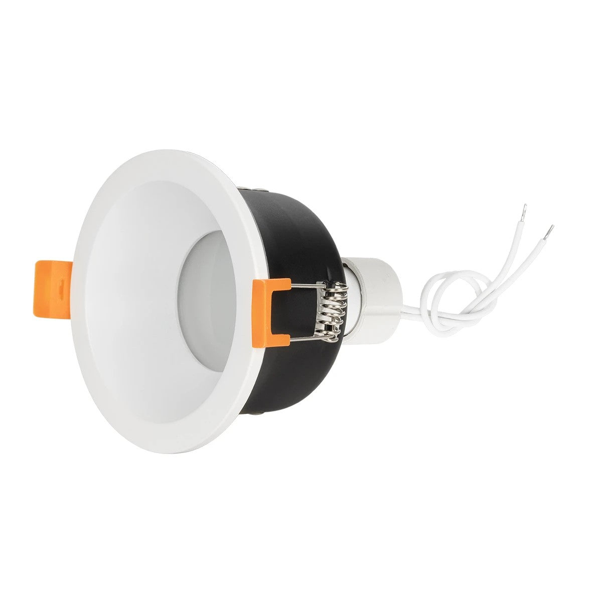 kelvo® SIGMA KLV-101-0042 Χωνευτό Φωτιστικό Downlight Σποτ Μπάνιου για Λάμπα MR16 με Ντουί GU10 AC 220-240V Αδιάβροχο IP65 - Λευκό Ματ - Μ8.5 x Π8.5 x Υ4.4cm / Q7.5cm