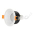 kelvo® SIGMA KLV-101-0042 Χωνευτό Φωτιστικό Downlight Σποτ Μπάνιου για Λάμπα MR16 με Ντουί GU10 AC 220-240V Αδιάβροχο IP65 - Λευκό Ματ - Μ8.5 x Π8.5 x Υ4.4cm / Q7.5cm