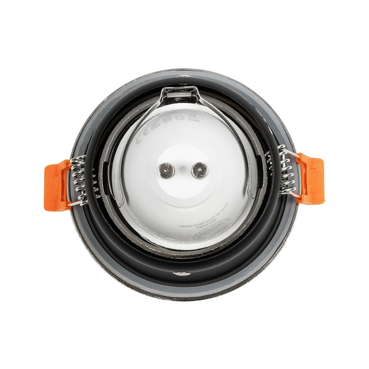kelvo® SIGMA KLV-101-0043 Χωνευτό Φωτιστικό Downlight Σποτ Μπάνιου για Λάμπα MR16 με Ντουί GU10 AC 220-240V Αδιάβροχο IP65 - Νίκελ Βούρτσας - Μ8.5 x Π8.5 x Υ4.4cm / Q7.5cm - ledmania.gr