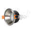 kelvo® SIGMA KLV-101-0043 Χωνευτό Φωτιστικό Downlight Σποτ Μπάνιου για Λάμπα MR16 με Ντουί GU10 AC 220-240V Αδιάβροχο IP65 - Νίκελ Βούρτσας - Μ8.5 x Π8.5 x Υ4.4cm / Q7.5cm - ledmania.gr