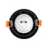 kelvo® LAMDA KLV-101-0044 Χωνευτό Φωτιστικό Downlight Σποτ Μπάνιου για Λάμπα MR16 με Ντουί GU10 AC 220-240V Αδιάβροχο IP65 - Μαύρο Ματ - Μ8.5 x Π8.5 x Υ3.5cm / Q7.5cm - ledmania.gr