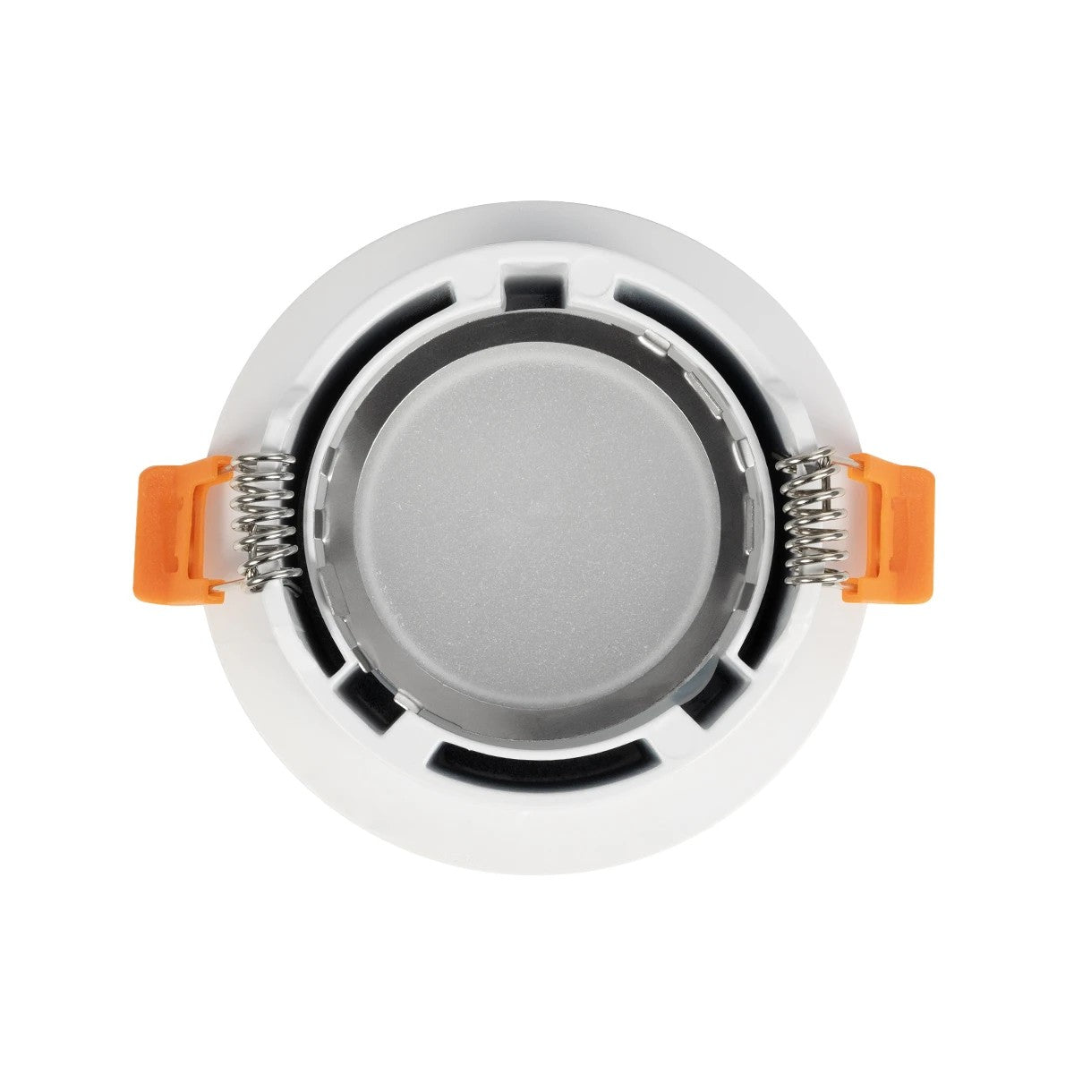 kelvo® LAMDA KLV-101-0045 Χωνευτό Φωτιστικό Downlight Σποτ Μπάνιου για Λάμπα MR16 με Ντουί GU10 AC 220-240V Αδιάβροχο IP65 - Λευκό Ματ - Μ8.5 x Π8.5 x Υ3.5cm / Q7.5cm - ledmania.gr