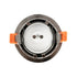 kelvo® LAMDA KLV-101-0046 Χωνευτό Φωτιστικό Downlight Σποτ Μπάνιου για Λάμπα MR16 με Ντουί GU10 AC 220-240V Αδιάβροχο IP65 - Νίκελ Βούρτσας - Μ8.5 x Π8.5 x Υ3.5cm / Q7.5cm - ledmania.gr