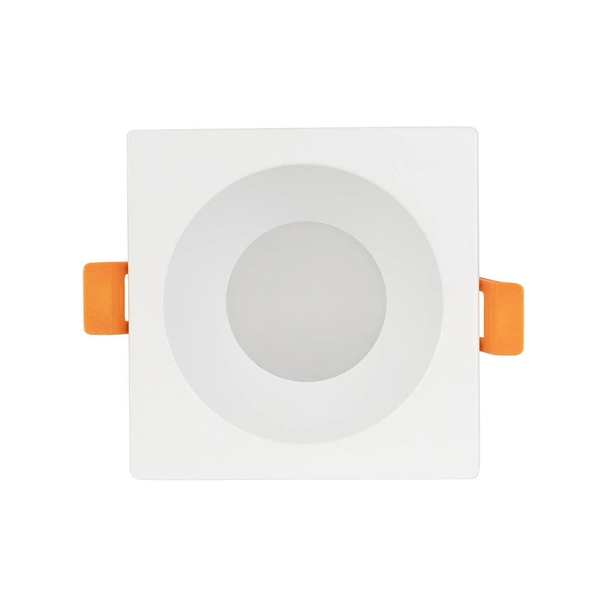 kelvo® EPSILON KLV-101-0048 Χωνευτό Φωτιστικό Downlight Σποτ Μπάνιου για Λάμπα MR16 με Ντουί GU10 AC 220-240V Αδιάβροχο IP65 - Λευκό Ματ - Μ8.5 x Π8.5 x Υ4.4cm / Q7.5cm x 7.5cm - ledmania.gr